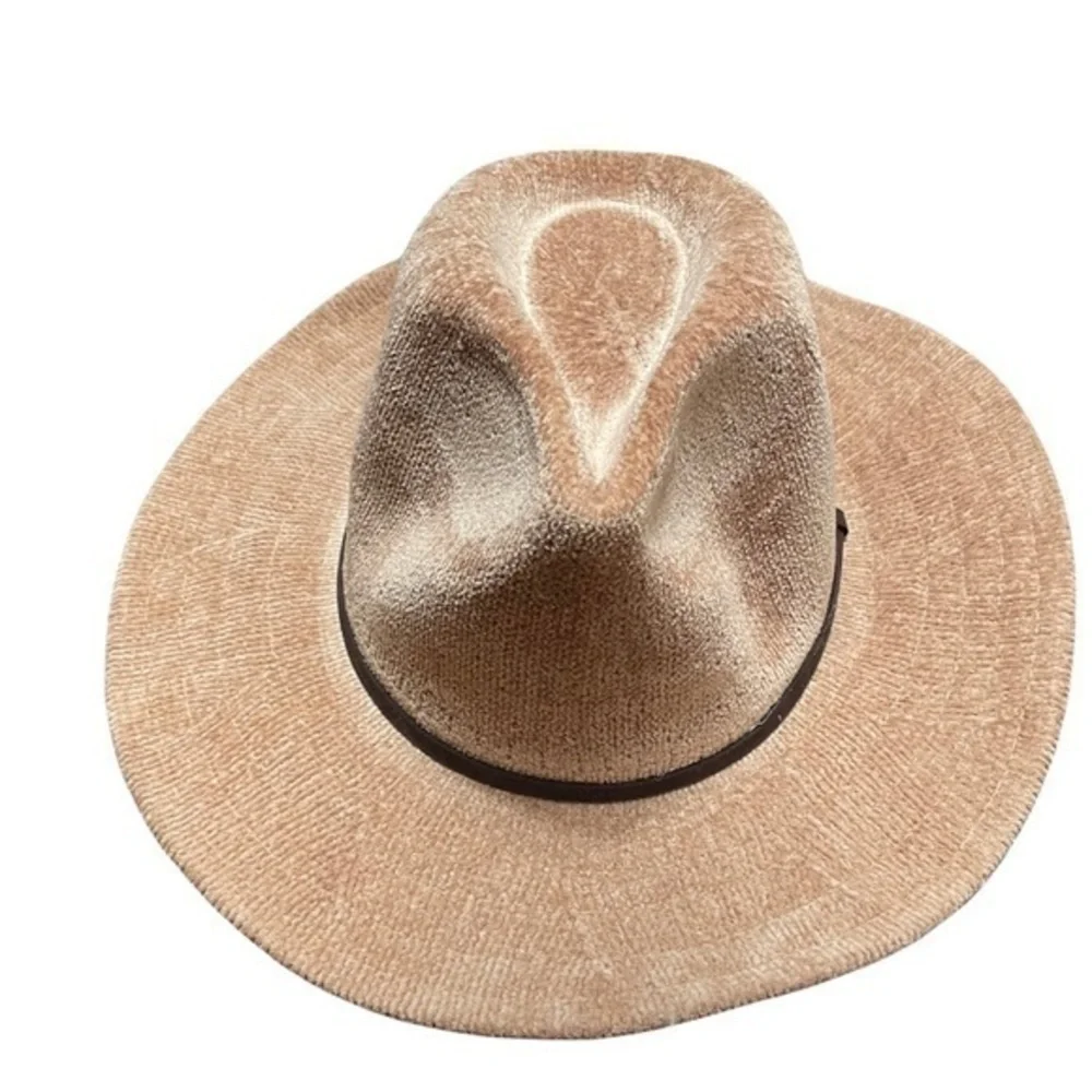 Marcus Adler New York The Hillary Hat - Camel with Brown Trim - NWT